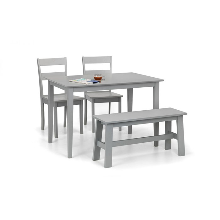 Kobe Dining Set (Bench & 2 Chairs) - Click Image to Close